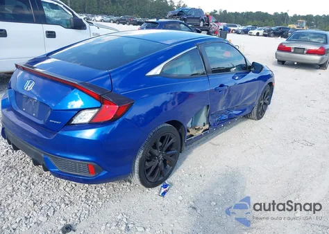 2019 Honda Civic Sport z USA, uszkodzony, nr VIN 2HGFC4B84KH301382